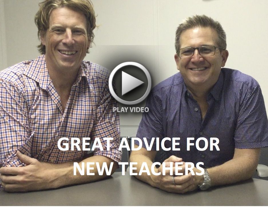 Great advice for new teachers