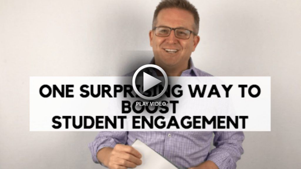 One surprising way to boost student engagement