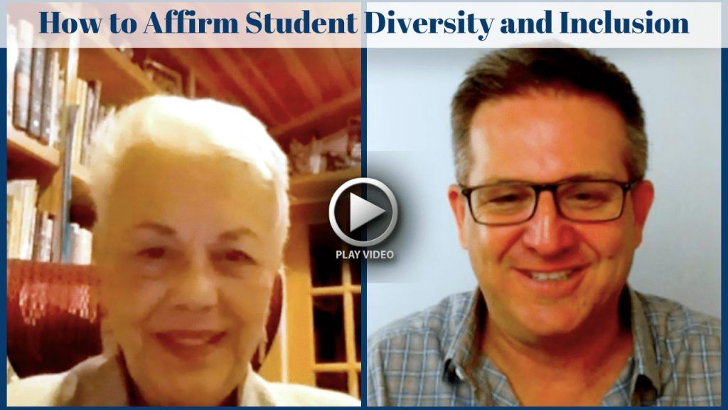 How to affirm student diversity and inclusion