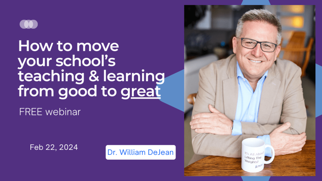 Event image for How to move your school’s teaching and learning from good to great! (USA schools)